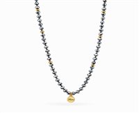 Collier Manu Bracelets and More Femme Lumina in Acier Cristallo KR12G-AR